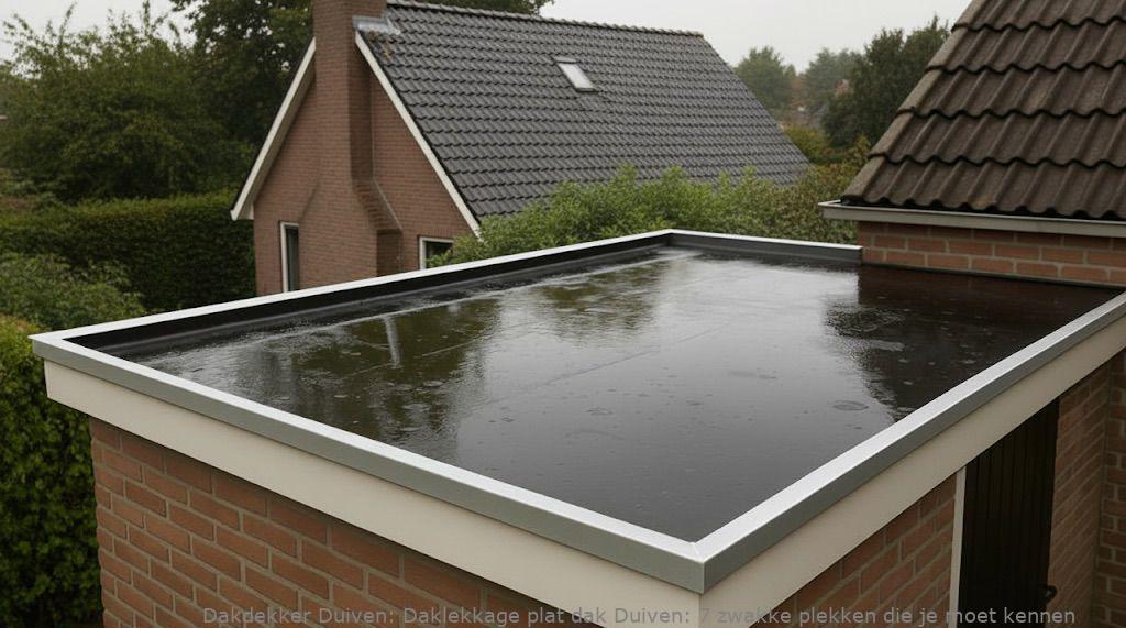 Daklekkage Plat Dak Duiven