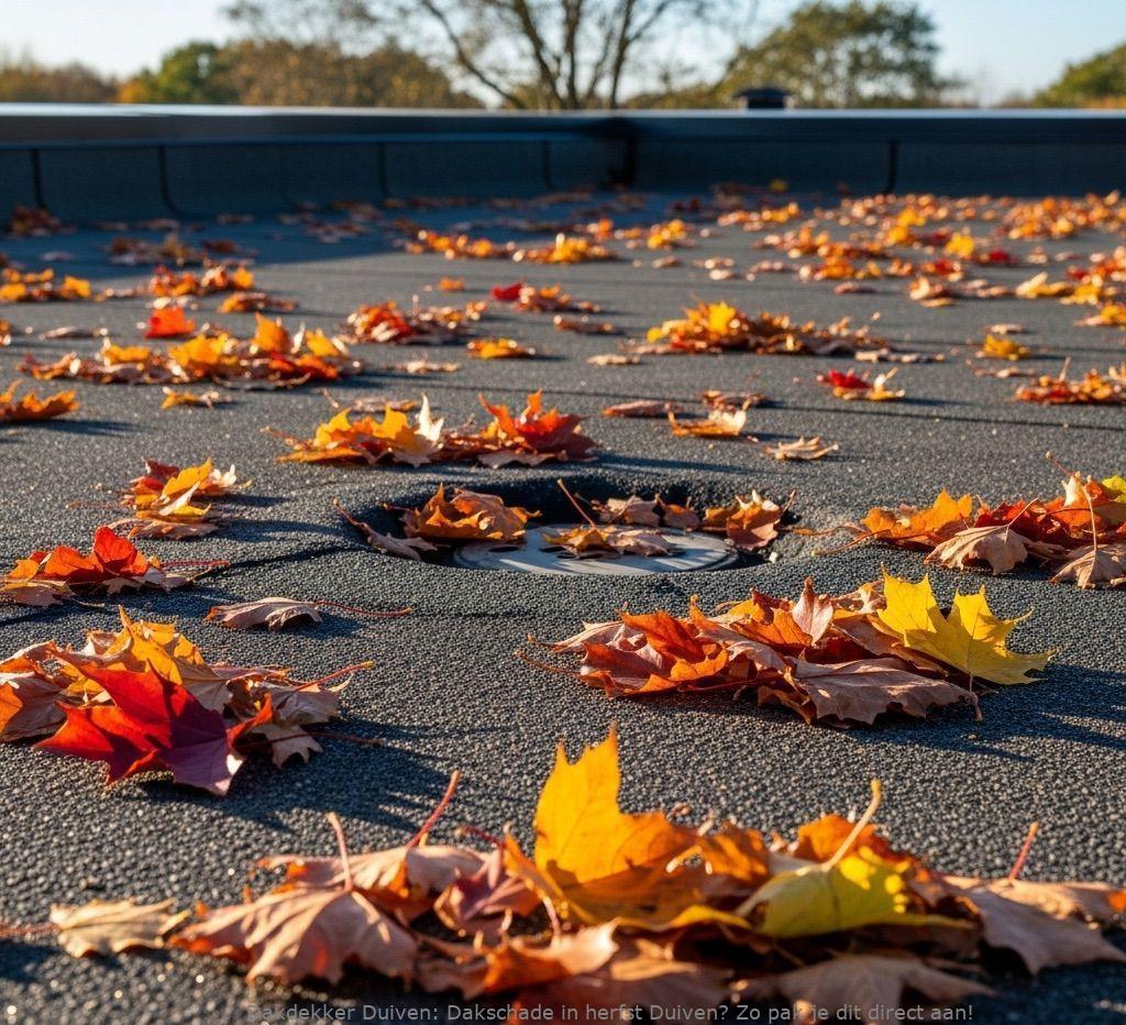 Dakschade In Herfst Duiven